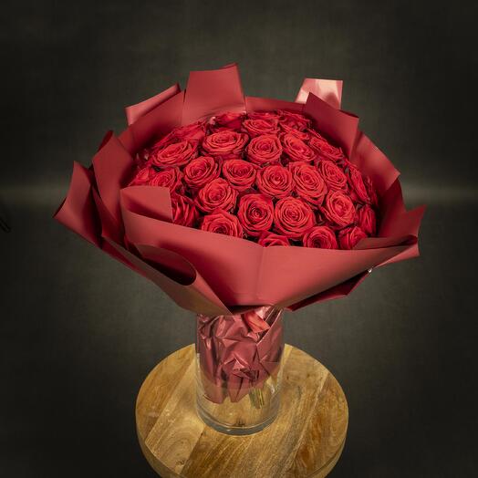 51 red roses