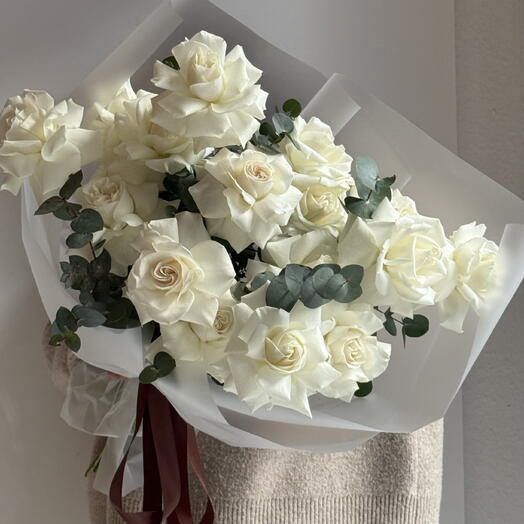 White French roses
