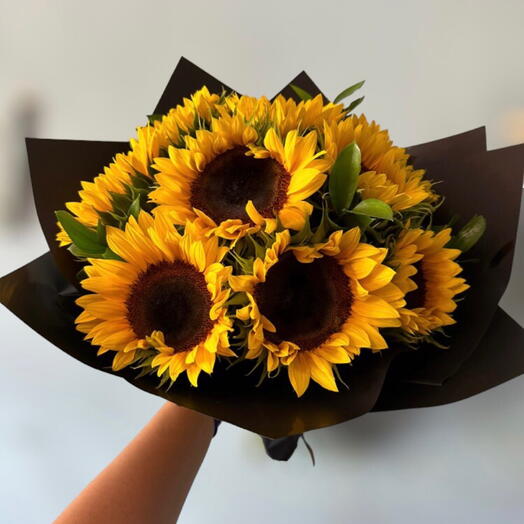 Girasoles en Bouquet