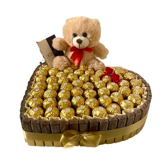 Bear in chocolate