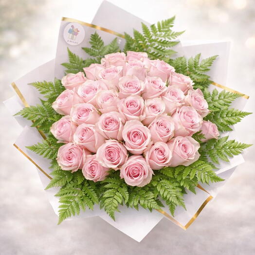 Ramo rosas rosadas 24