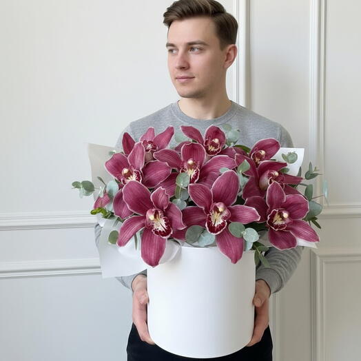 9 винных орхидей с эвкалиптом