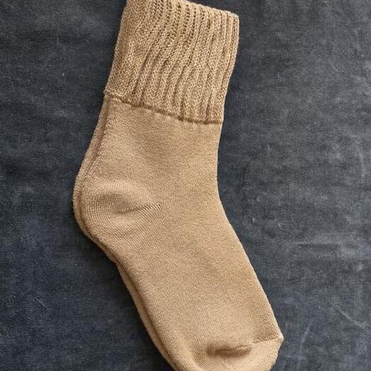 Simple Solid Thickened Socks