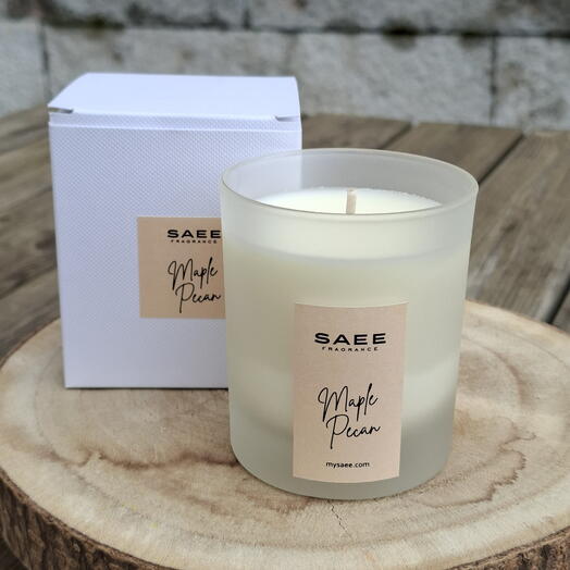 SAEE Vela artesanal aromatico " Maple Pecan"