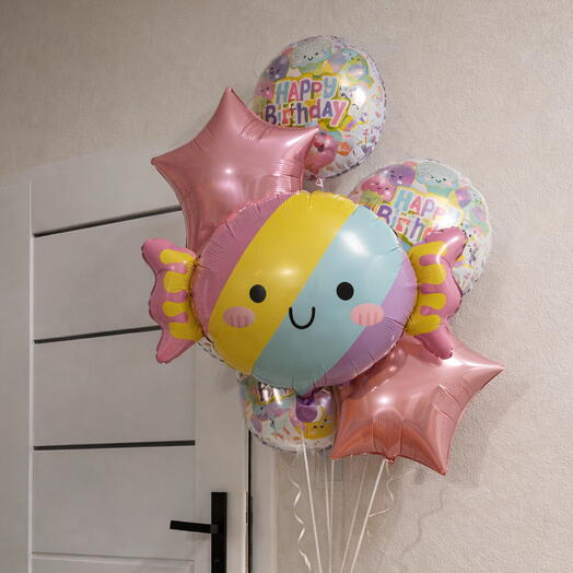 Lufiszett „Cukorka"