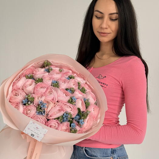 Exclusive Duo bouquet from ranunculus