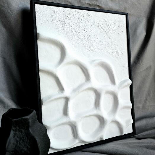 "Stone Echo" texture painting