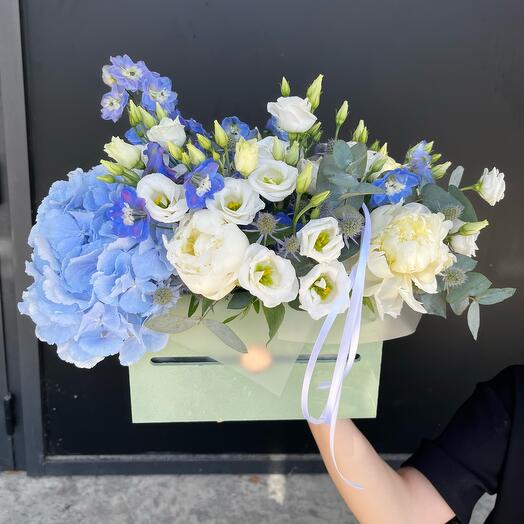 Flowers in box