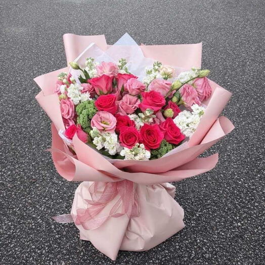 Flower Bouquet Amore Rose