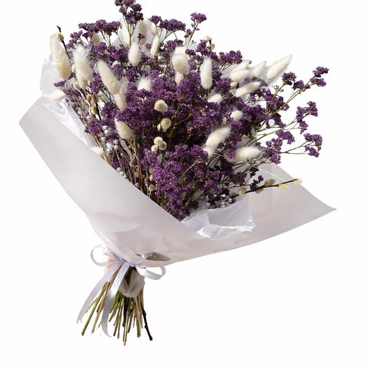 Dried Flowers Soft Purple