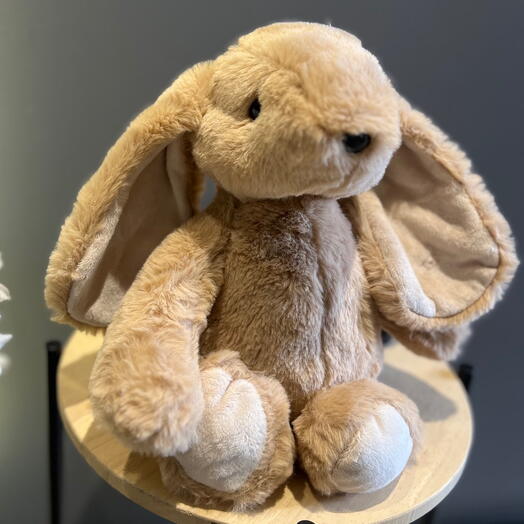 Зайка Пушистик золотой