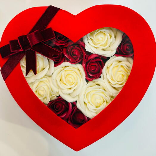 Серце Збережемо нашу любов (мильні квіти)