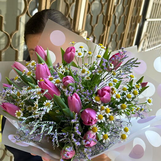 Bouquet with Tulips