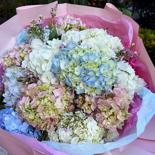 Hydrangeas bouquet