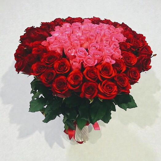 Bouquet of  101 roses Red Eagle