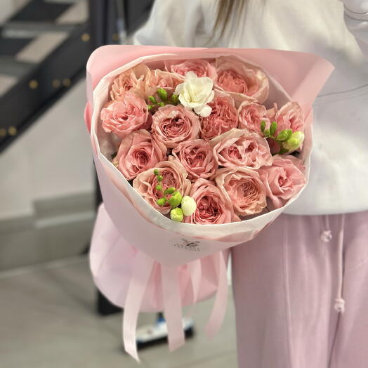 Bouquet of peony roses ️