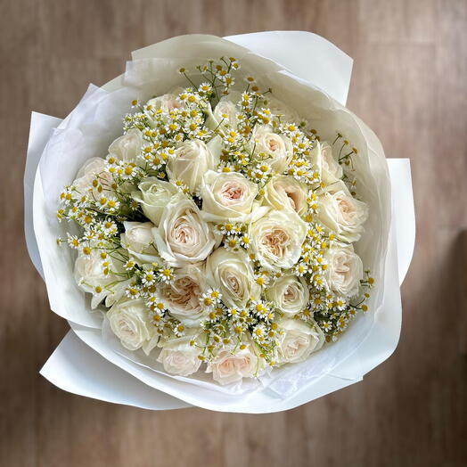 25 rose +25 tanacetum