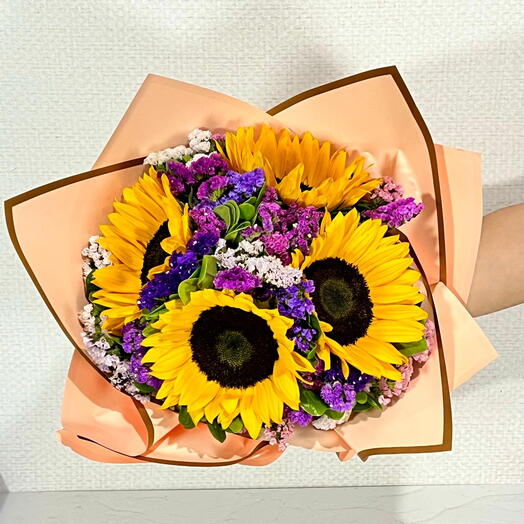 Ramo Girasoles de Colores