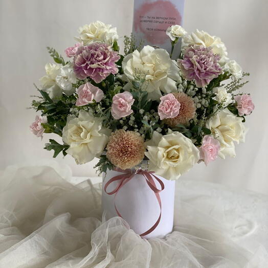 Compliment pink in box