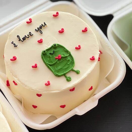 Bento cake I love you