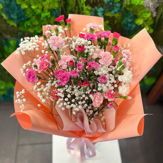 Bouquet misto di garofani