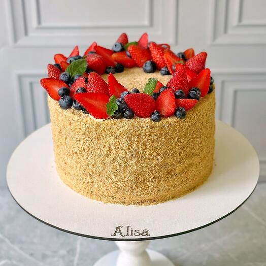 Very Summer Cake - Berries