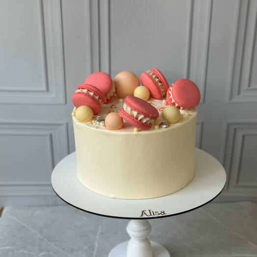 Cake Macaron - Carrot Citrus