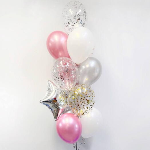 Букет из 11 шаров для нее