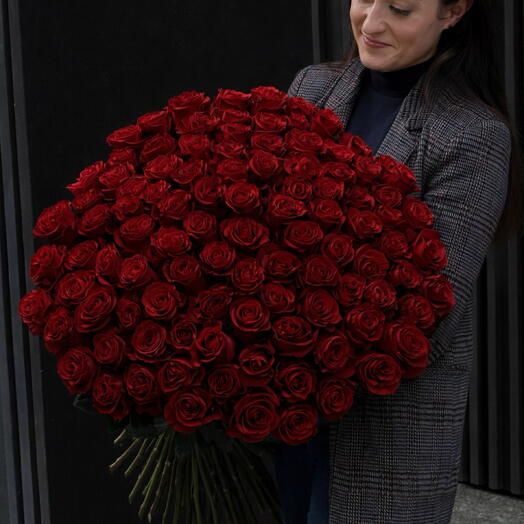 101 Ecuadorian roses 🌹