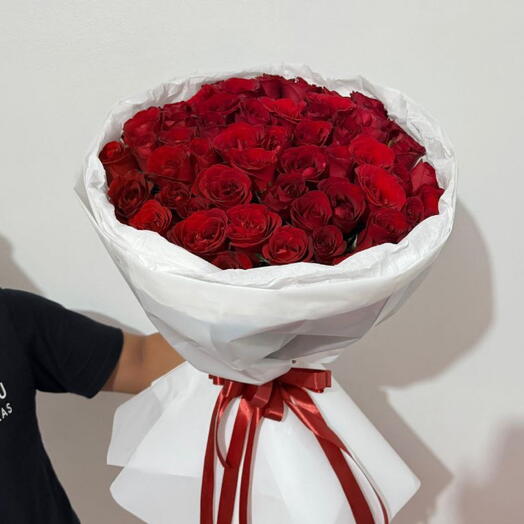 51 red roses