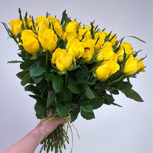 Bouquet of yellow roses