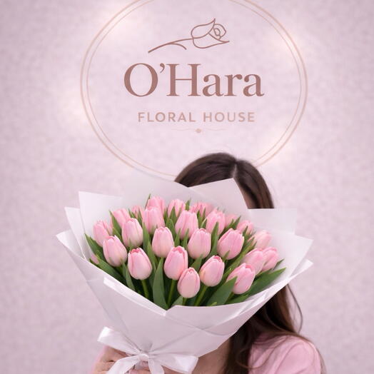 Mono Tulpen rosa - 35