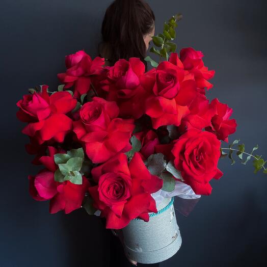 French roses set, 15pcs