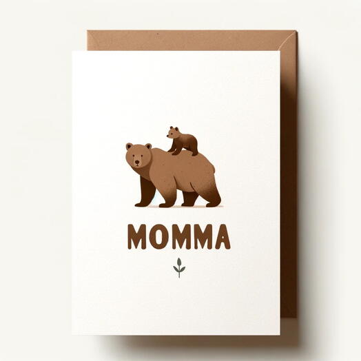 Postcard «Momma»