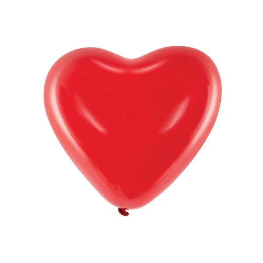 Heart balloon red
