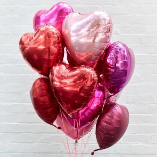 Colorful Balloons Bouquet 11pcs