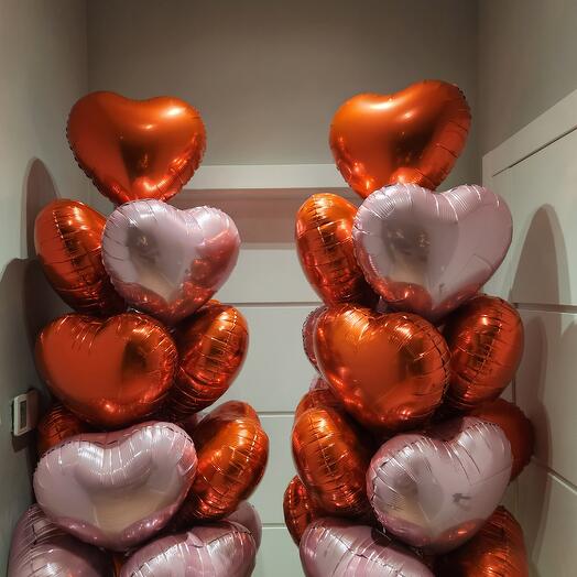 Szívecskék készlet 30 darab