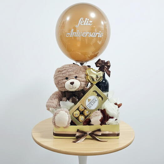 Caixa Aniversario Doce   Carinhosa
