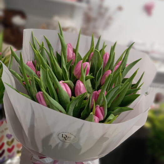 Bouquet - Pink Tulips