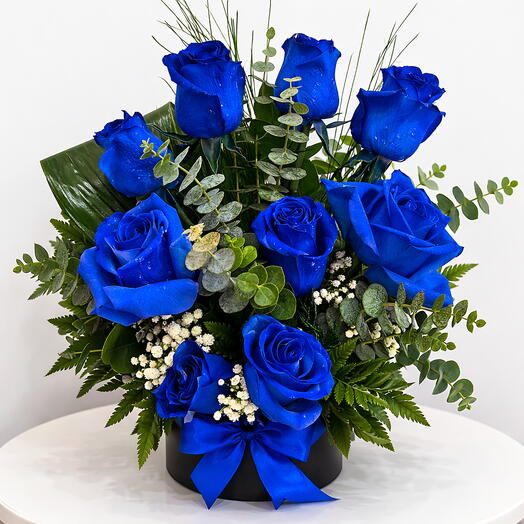Ceu em Flor azul