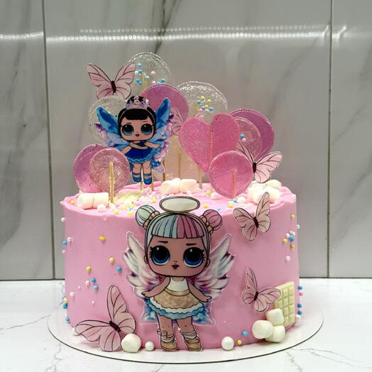LoL dolls cake