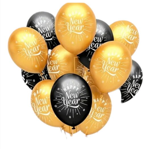 Happy new year balloon