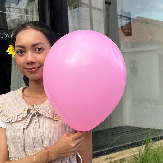 Ballon helium latex pink