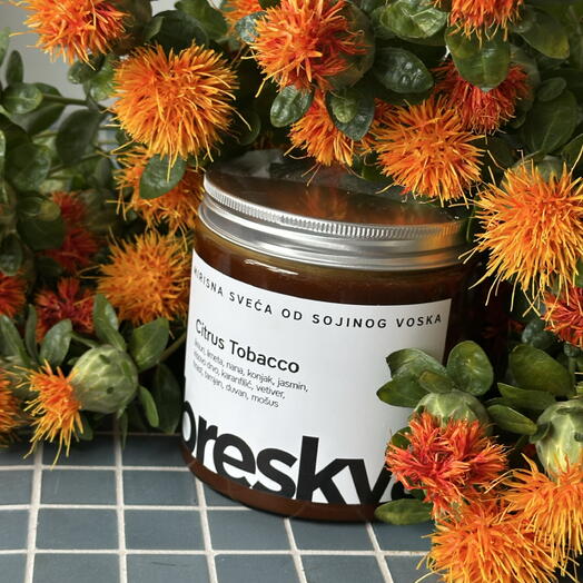 Candle Citrus Tobacco 430g