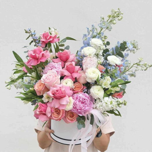 Flower box Twilight Blush