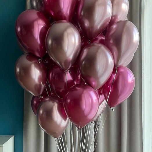 Bright Pink Balloon Bundle
