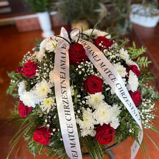 Funeral bouquet Memory and respect