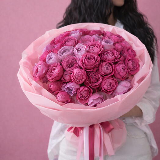🌹 Bouquet of mix spray peony roses