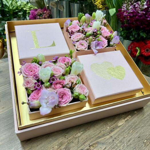 Pink LOVE box