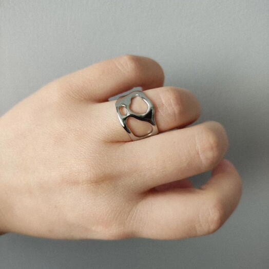 Pierścień ze stali nierdzewnej (regulowany)